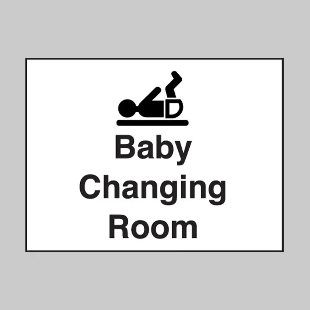 Baby changing room