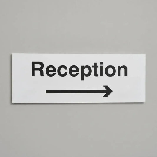 Reception arrow right
