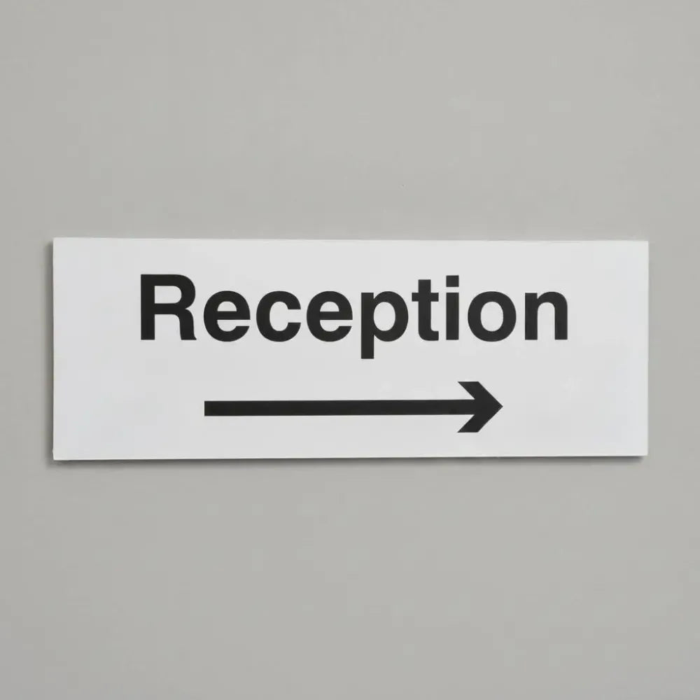 Reception arrow right