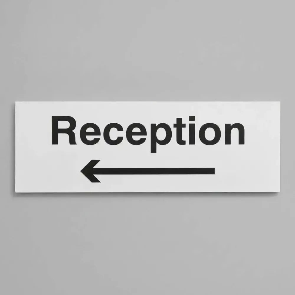 Reception arrow left