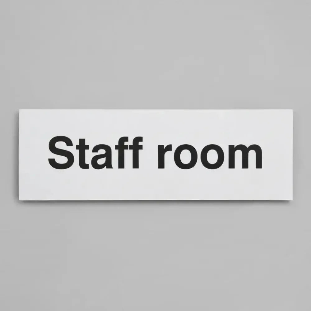 Staff room