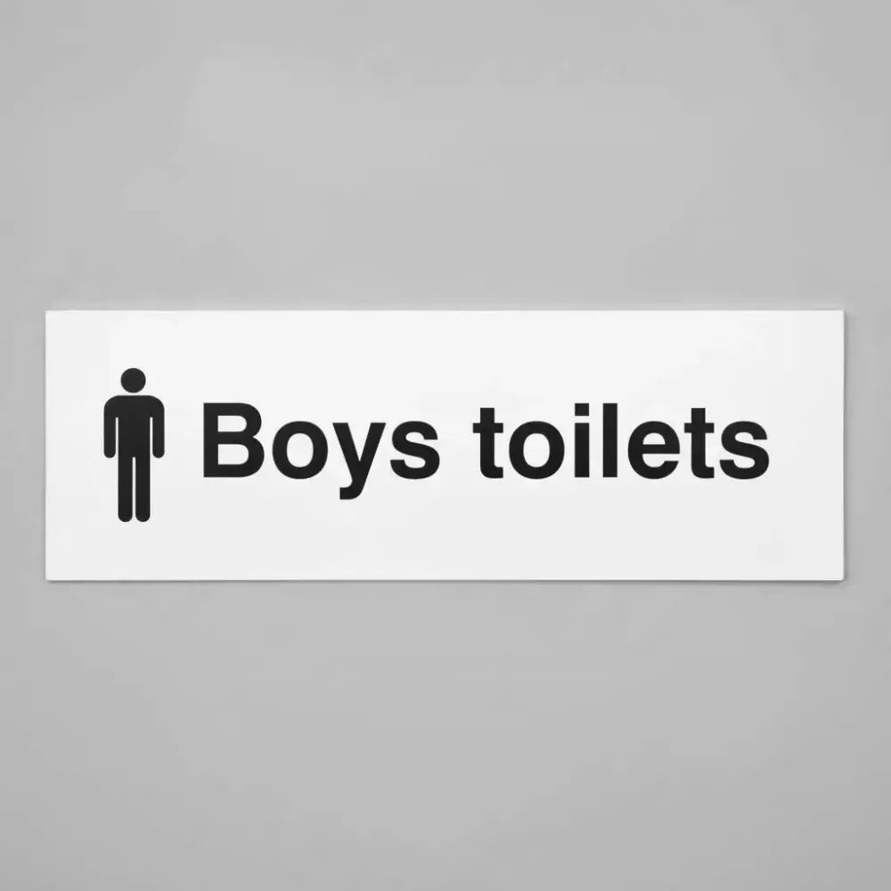 Boys toilets