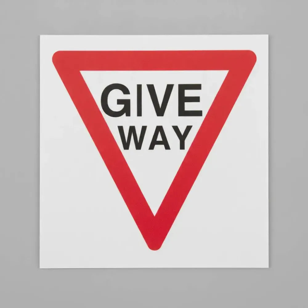 Give way