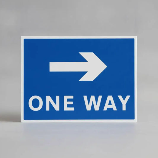 One way arrow right