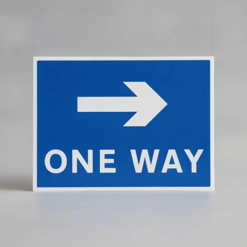 One way arrow right