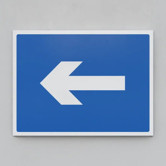 One way arrow only