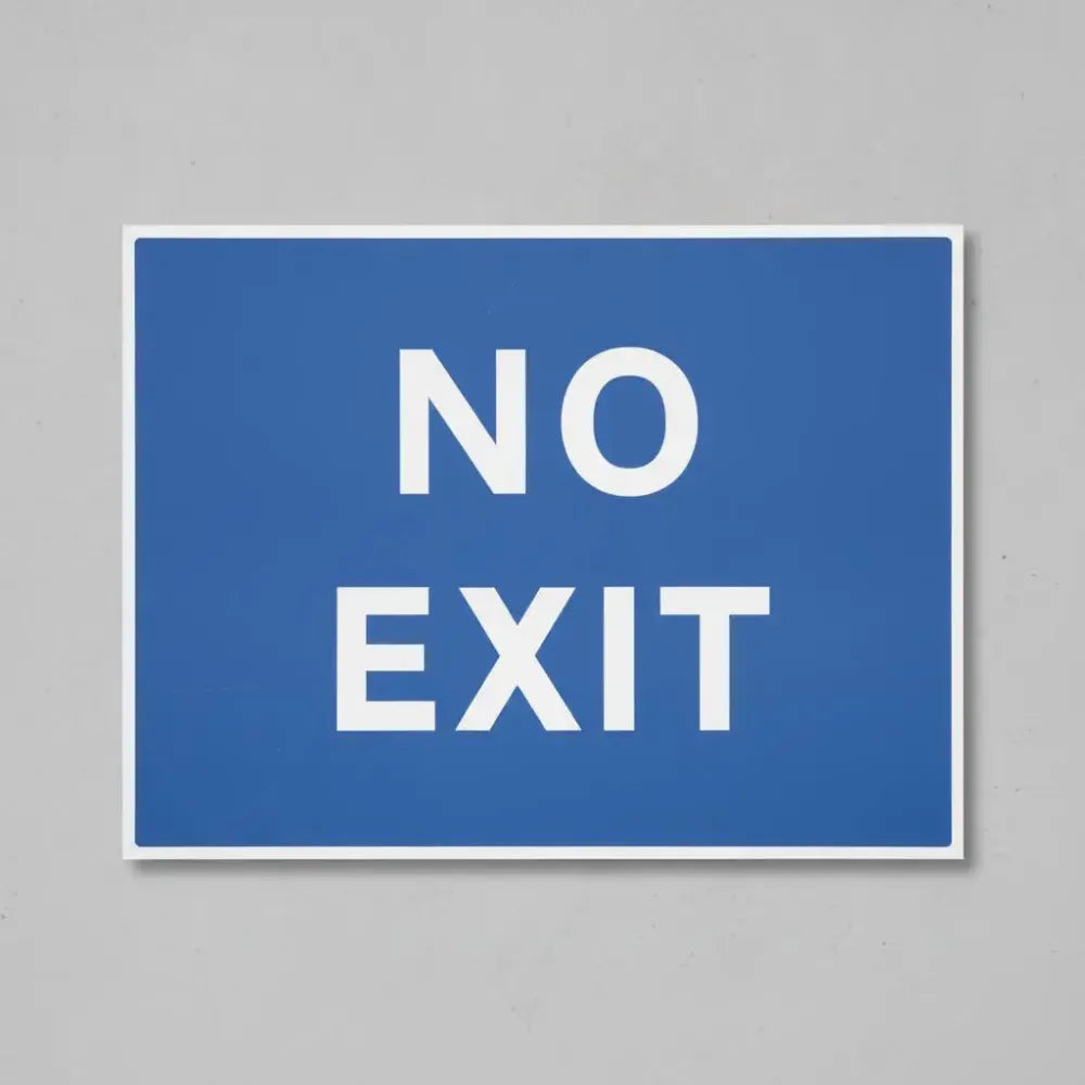 No exit