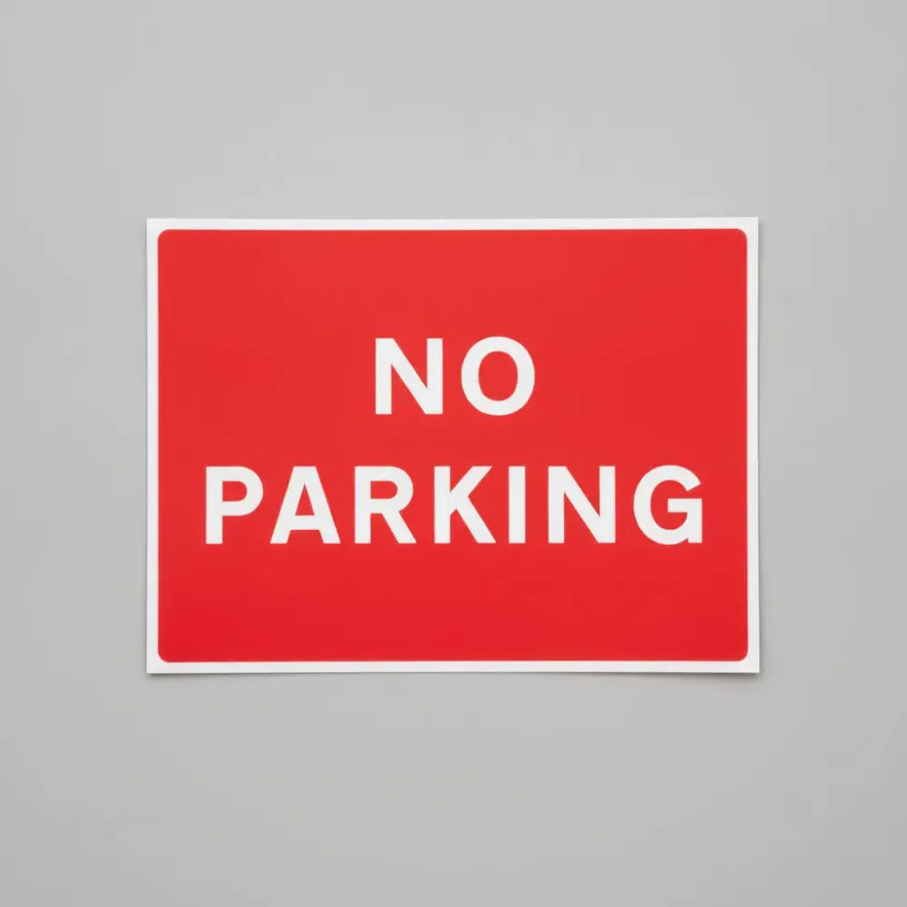 No parking