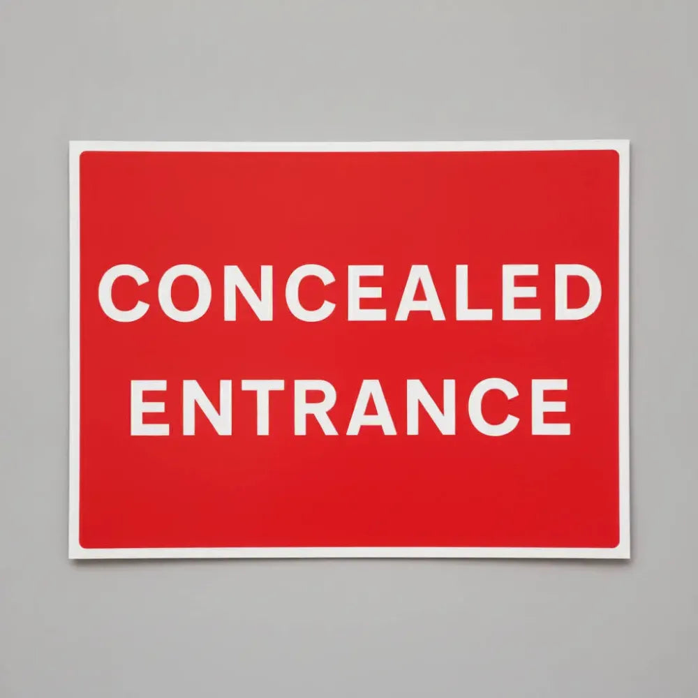 Concealed entrance