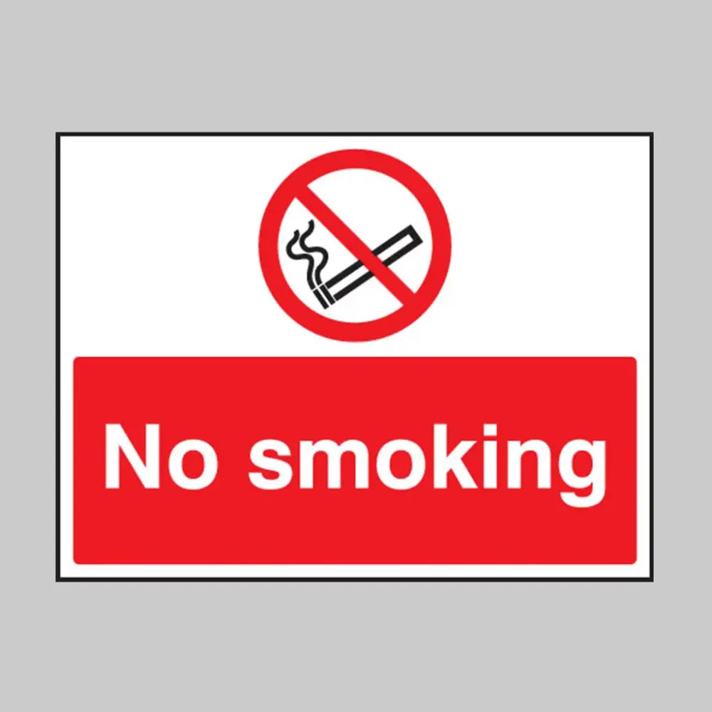 No smoking