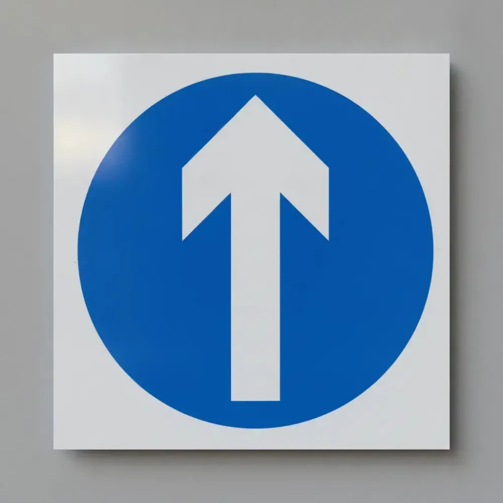 Straight ahead only