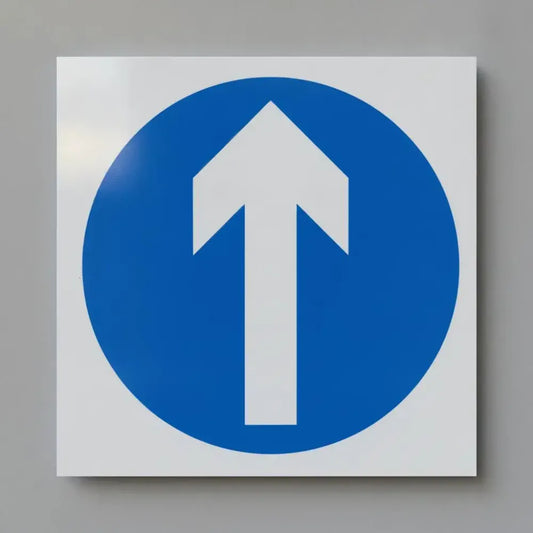 Straight ahead only