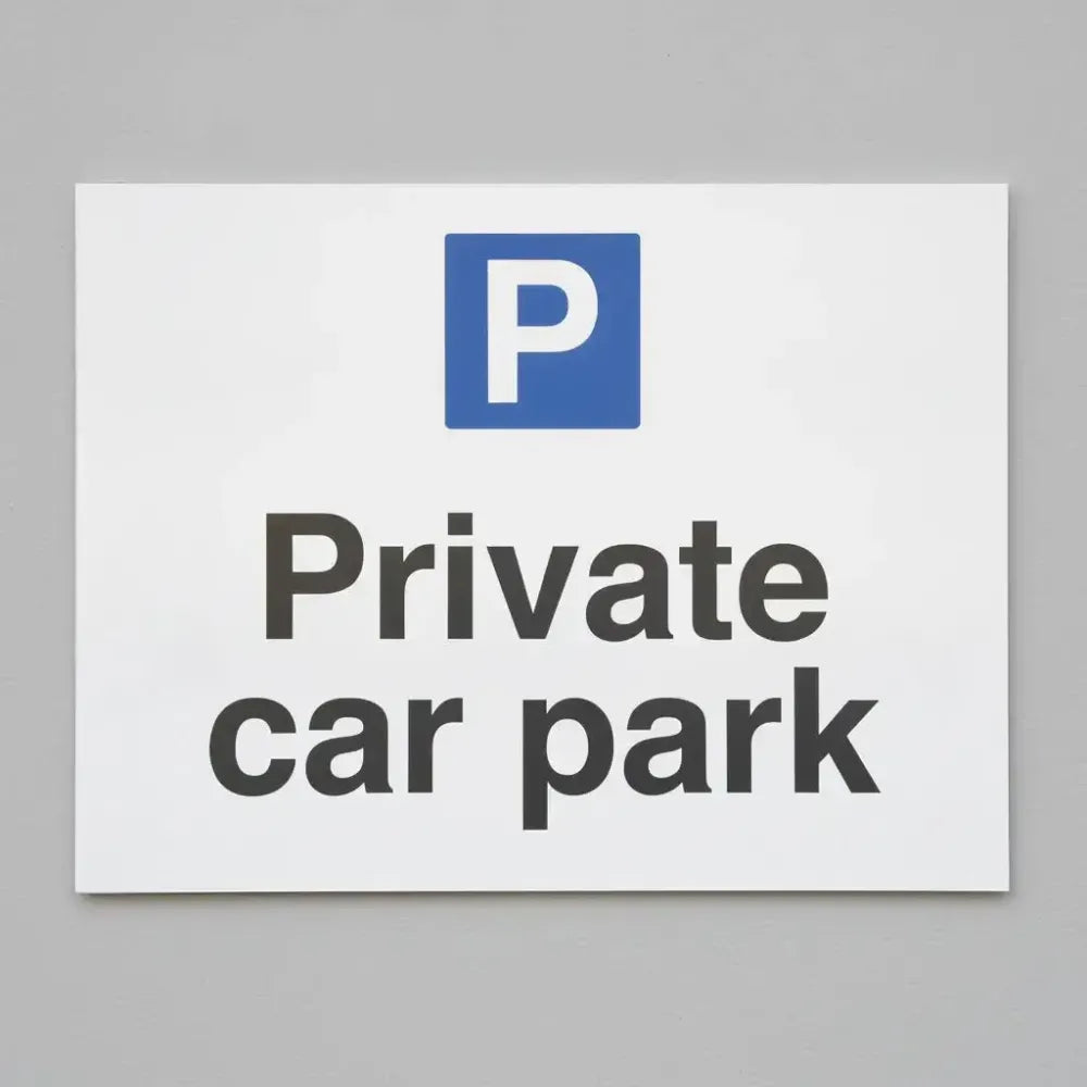 Private car park