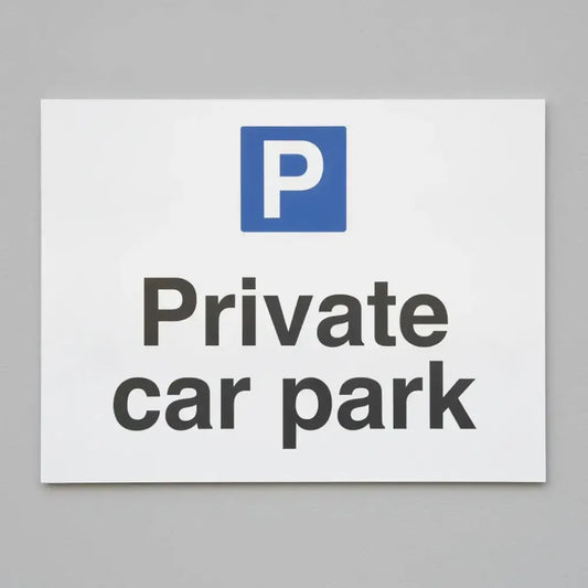 Private car park