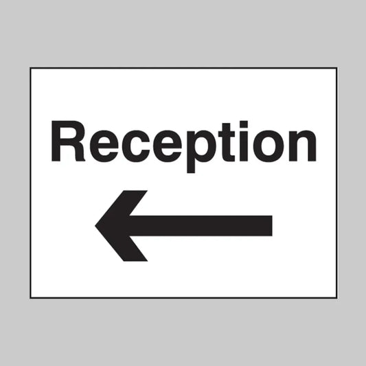 Reception arrow left
