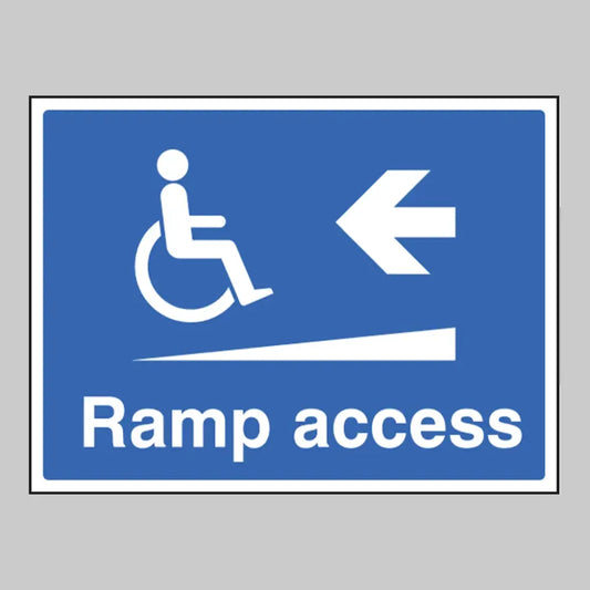 Ramp access left
