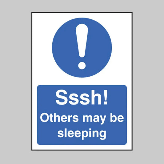 Sssh others may be sleeping