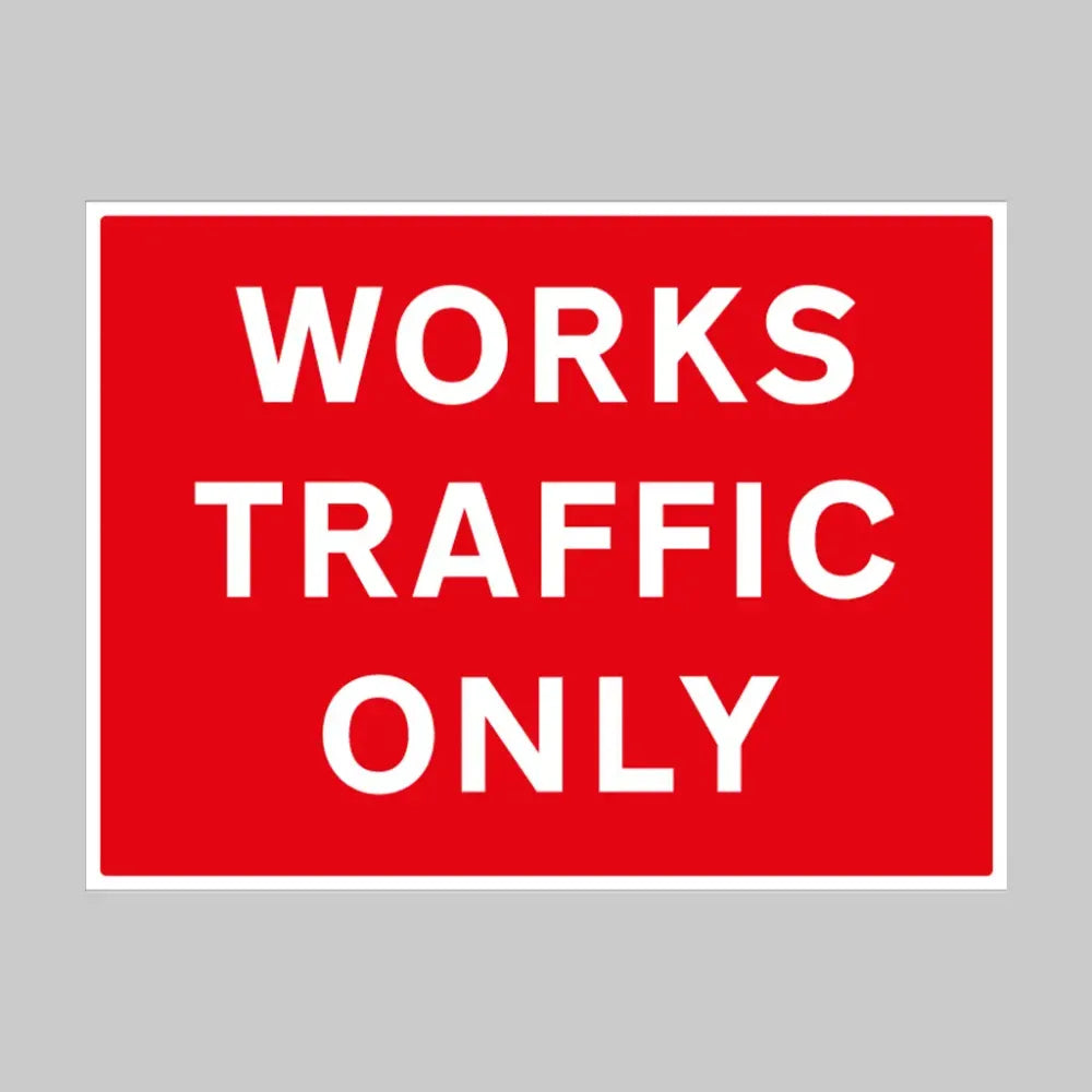 Works traffic only
