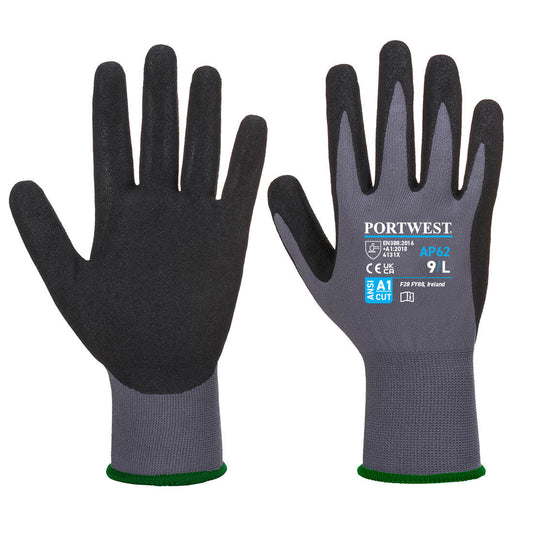 AP62 - Grip 15 Nitrile Sandy Aqua Glove