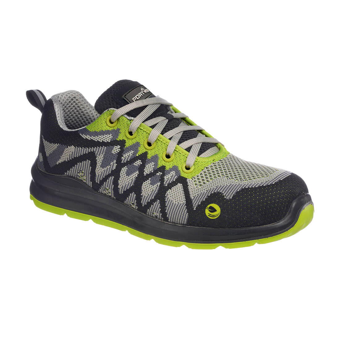 FC08 Composite Textile Trainer S1P SRC - Black/Yellow