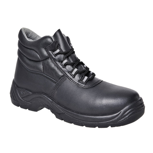 FC10 Composite Action Leather Mid Boot S1PS SR - Black