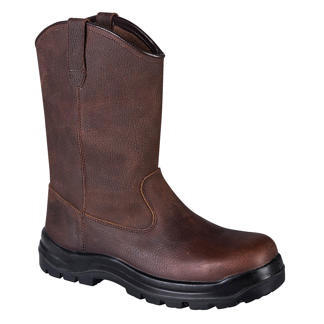 FC16 Composite Leather Rigger Boot S3S HRO FO SR - Brown