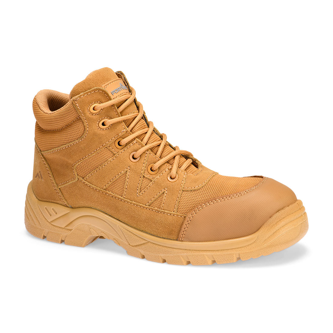 FC20 Composite Textile and Suede Ankle Boot S1PL SR FO - Wheat