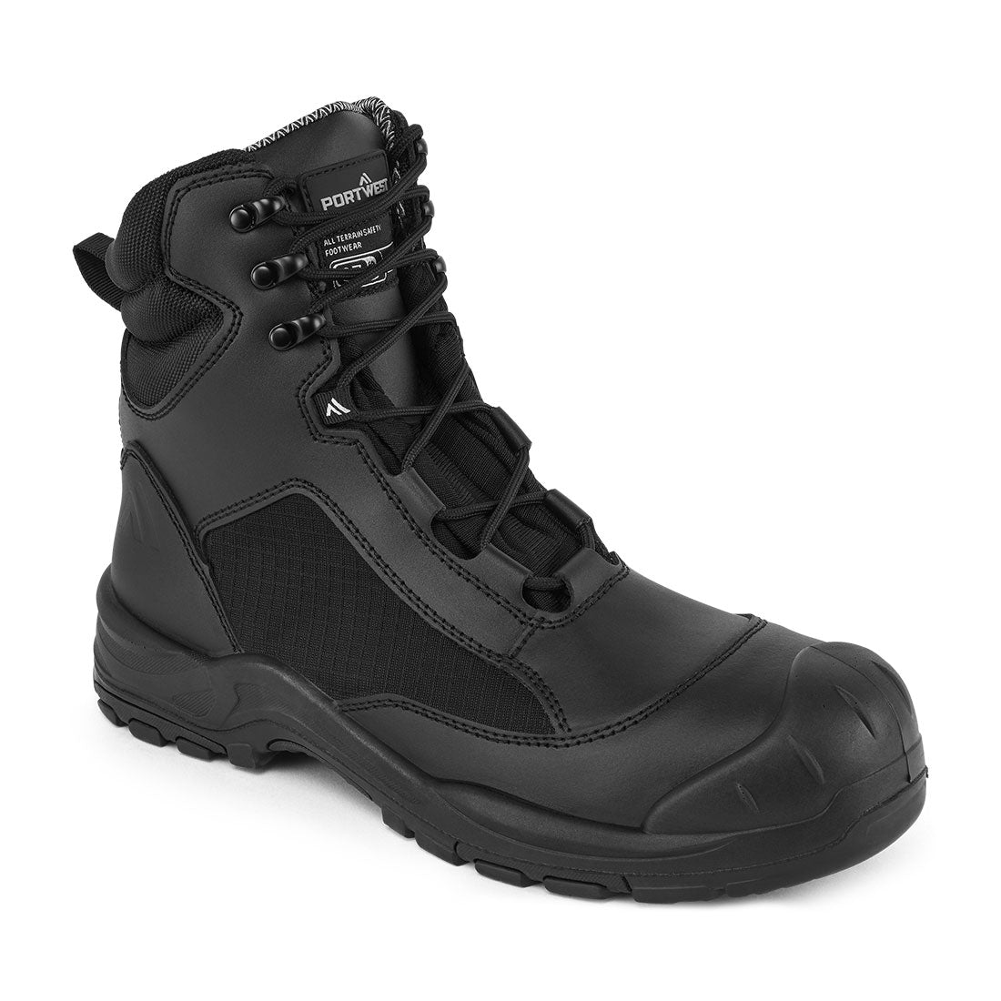 FC26 Occupational Action Leather High Boot O7S HRO SR FO SC - Black