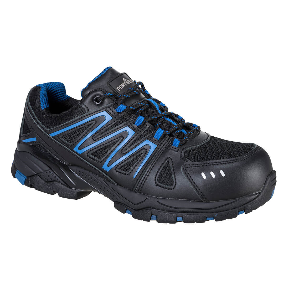 FC67 Composite Action Leather Trainer S1PL FO SR - Black