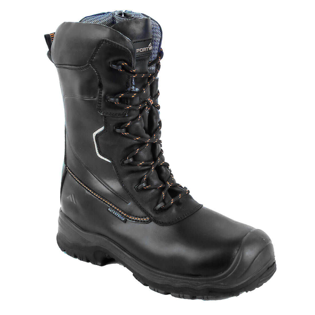 FD01 Composite Leather Traction Boot 10" S7L ESD HRO CI FO - Black