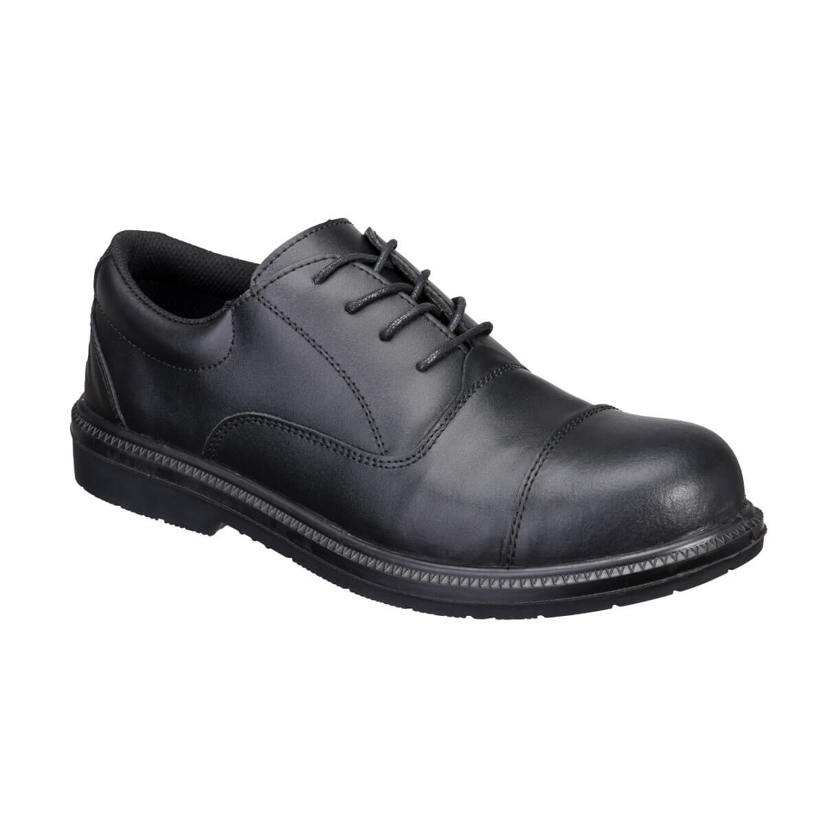 FD18 Steel Action Leather Executive Shoe S3 SR FO - Black