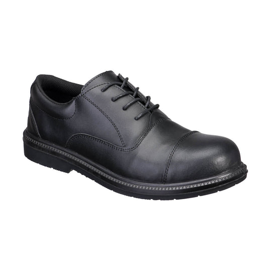 FD18 Steel Action Leather Executive Shoe S3 SR FO - Black