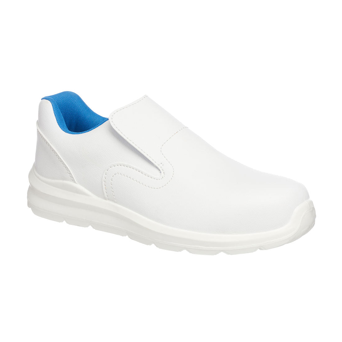 FD62 Composite Microfibre Slip on S2 SRC - White