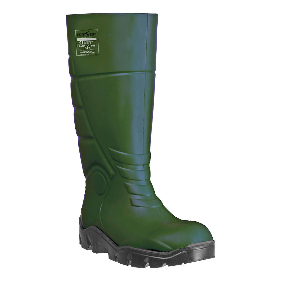 FD95 PU Safety Wellington S5 FO CI SR - Green