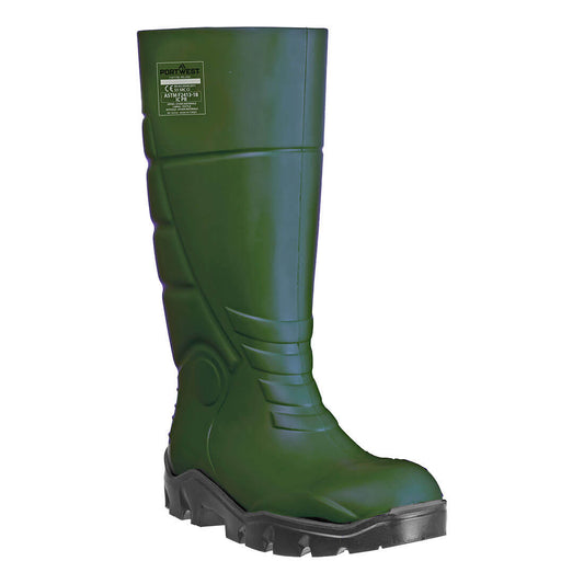 FD95 PU Safety Wellington S5 FO CI SR - Green