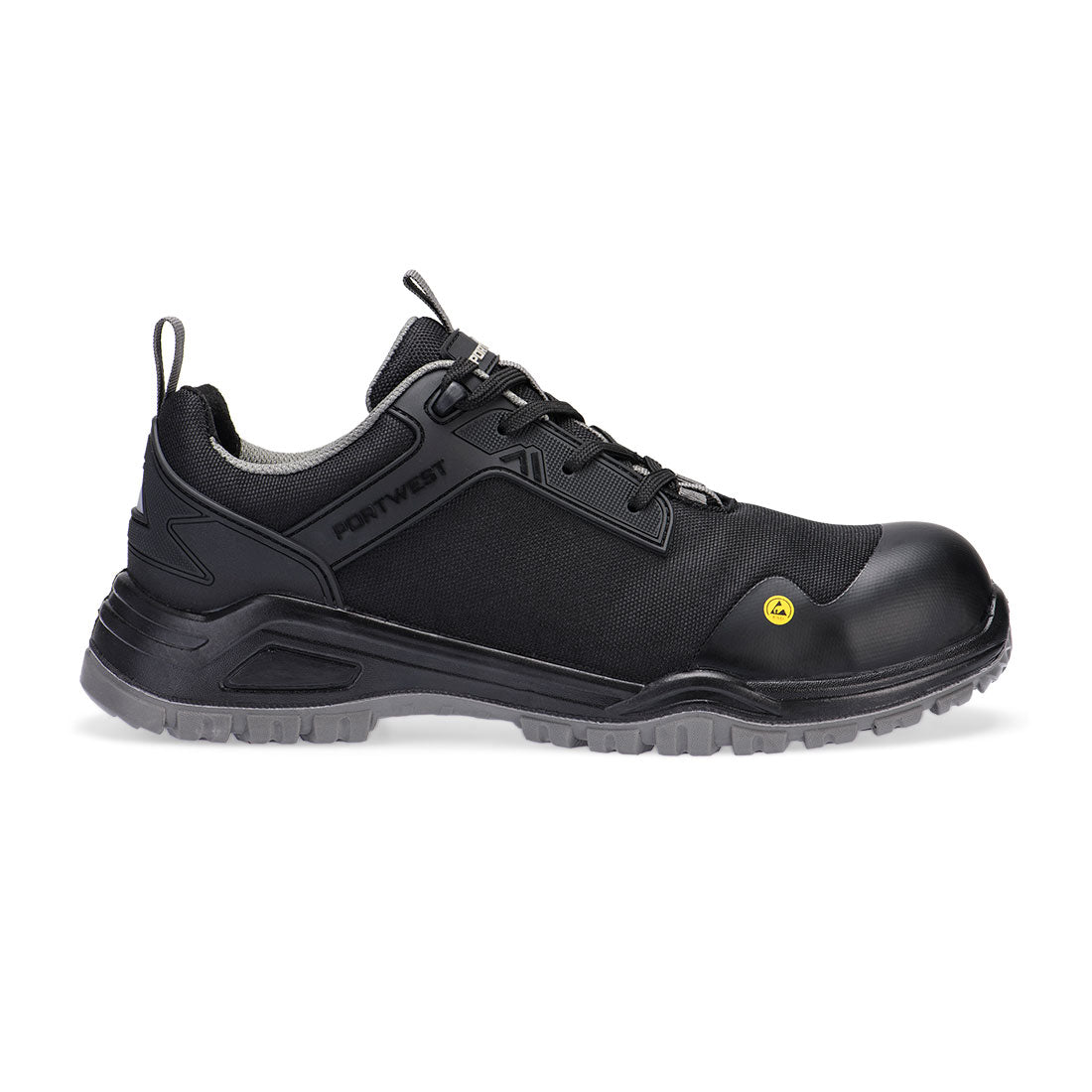 FE11 Composite Mesh Low Shoe S3S ESD SR FO - Black/Grey