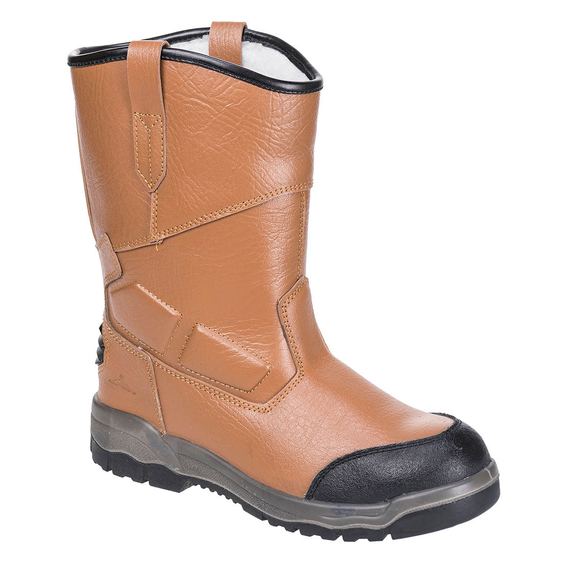 FT13 Steel Action Leather Rigger Boot S3 CI SRC - Tan