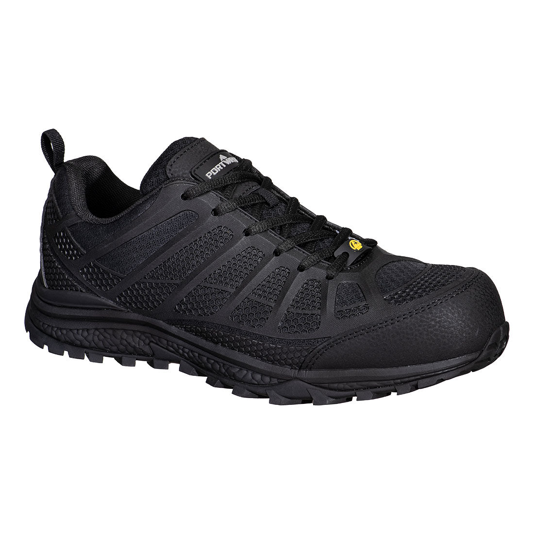 FT46 Composite Textile Trainer  S1PS ESD SR FO - Black