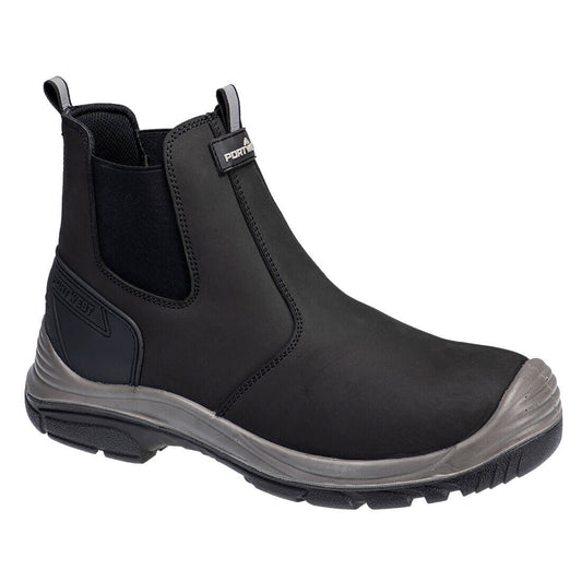 FV02 Steel Action Nubuck Dealer Boot S7 SC FO SR - Black/Grey