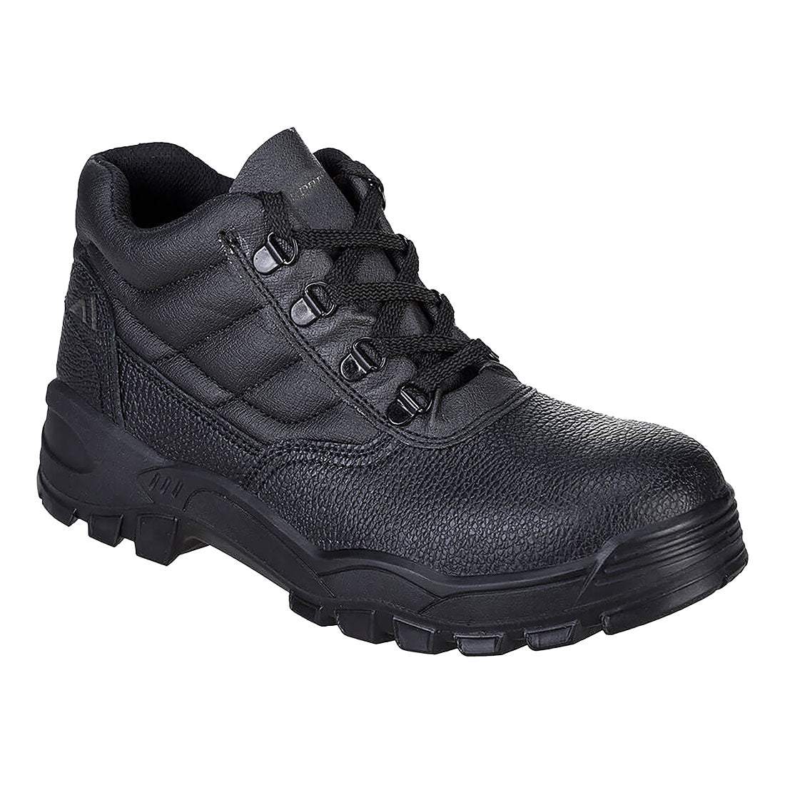 FW10 Steel Split Leather Mid Boot S1P SR - Black