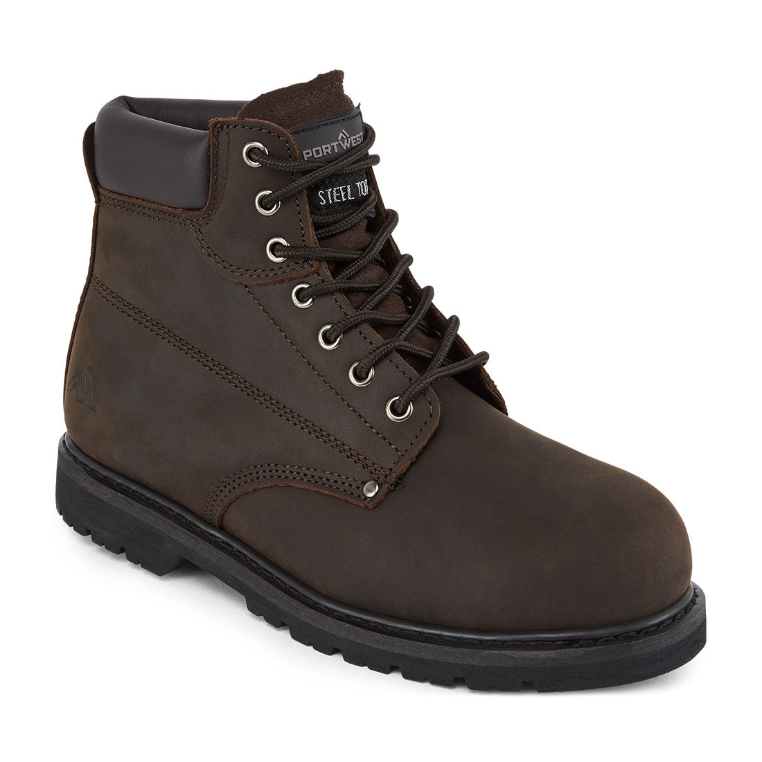 FW17 Steel Leather Welted Ankle Boot SB HRO - Brown