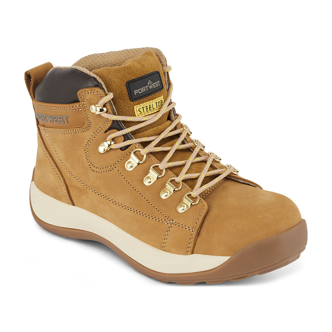 FW31 Steel Nubuck Leather Mid Boot SB HRO - Honey