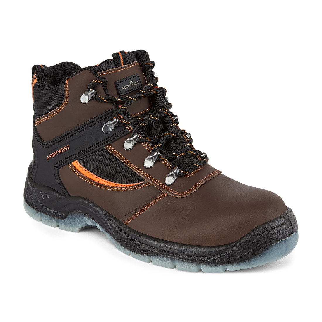 FW69 Steel Leather Hiker Boot S3 SR FO - Brown