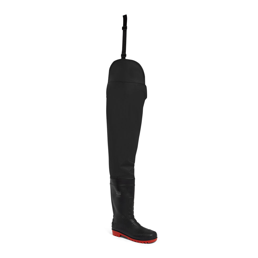 FW71 Steel PVC Waist Wader S5 FO - Black