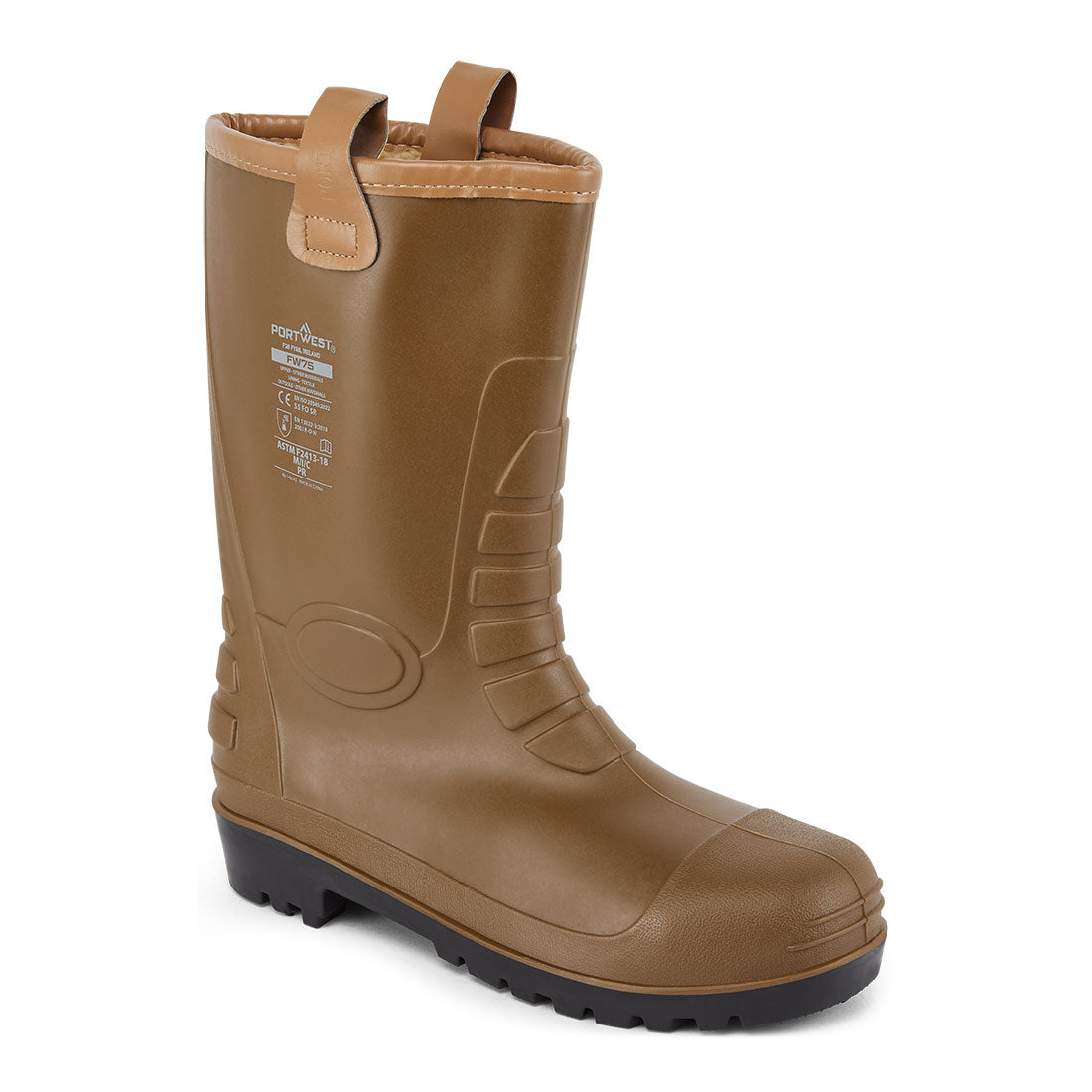 FW75 Steel PVC Rigger Boot S5 FO CI - Tan