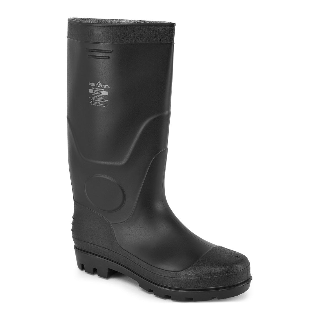 FW90 Occupational PVC Wellington O4 FO - Black