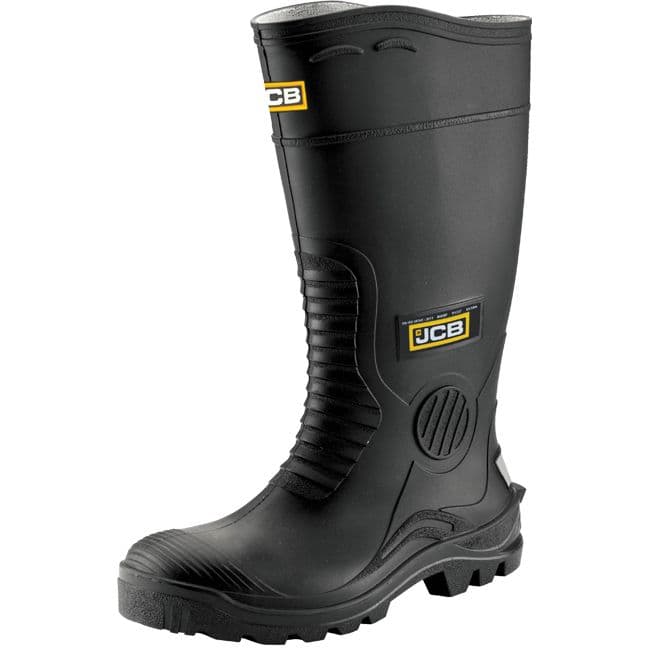 HYDRO/B Black JCB Wellington
