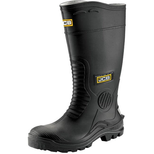 HYDRO/B Black JCB Wellington