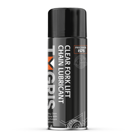 IS75 Clear Forklift Chain Lubricant - Size 400 ml / Sold in packs of 12