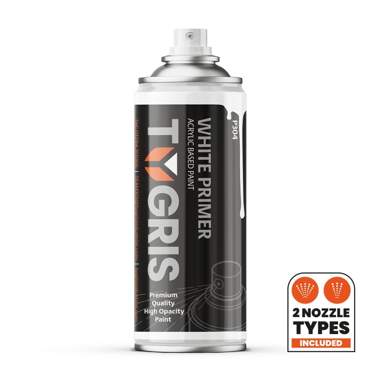 P304 White Primer Paint 400ml
